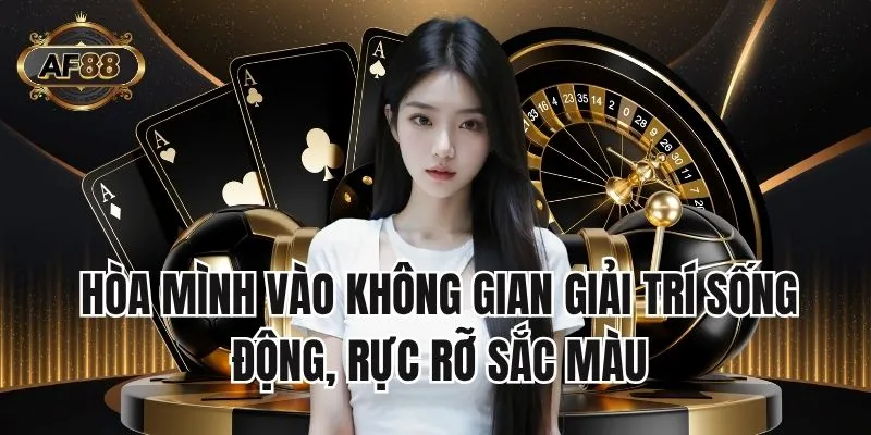 Hòa mình vào không gian giải trí sống động, rực rỡ sắc màu